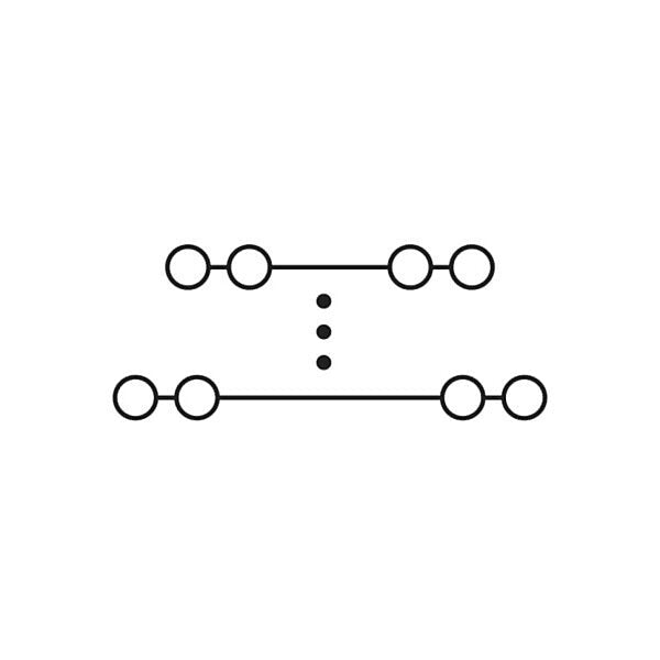 Phoenix Contact Rangierverteiler 250V,Nennstrom: 8A PTRV 8 /WH
